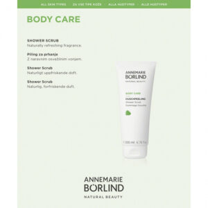 Annemarie Börlind VZORKA BODY CARE Sprchový peeling pre všetky typy pokožky