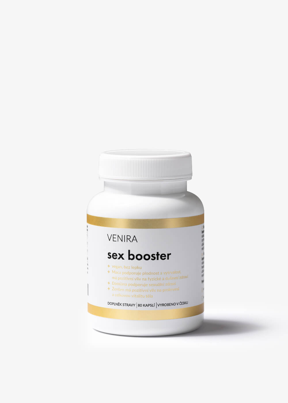 VENIRA Sex Booster - Zvýšenie Chuti na Sex, 80 Kapsúl pre Intenzívne Zážitky 1 VENIRA sex booster
