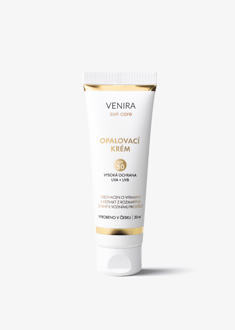 VENIRA Opaľovací Krém SPF 50 - Maximálna Ochrana pre Vašu Pokožku, 50 ml 1 VENIRA opaľovací krém