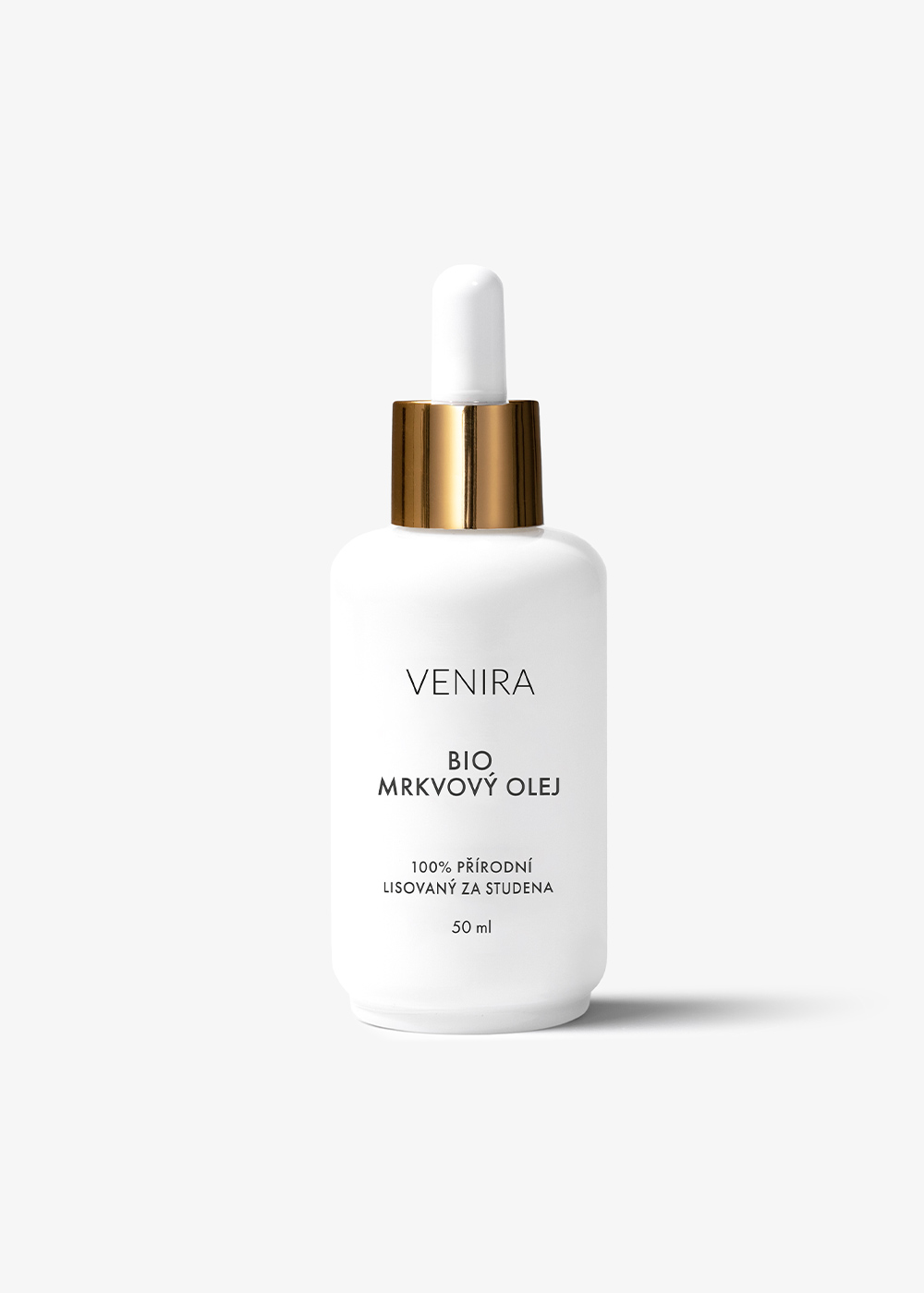 VENIRA BIO mrkvový olej 50 ml - Prírodná starostlivosť o pleť a vlasy 1 VENIRA BIO mrkvový olej