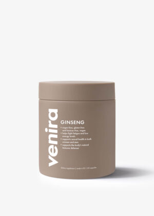 VENIRA Ženšen pravý 80 kapsúl – Prírodný doplnok pre energiu a vitalitu