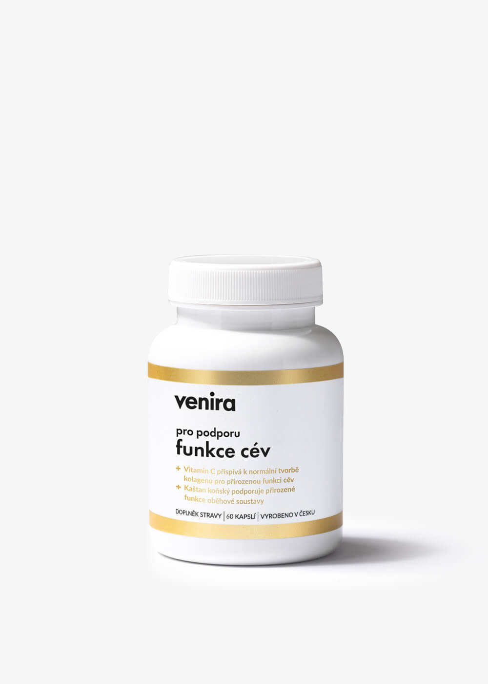 VENIRA na podporu cievnej funkcie - 60 kapsúl pre zdravé cievy 1 VENIRA pre podporu funkcie ciev