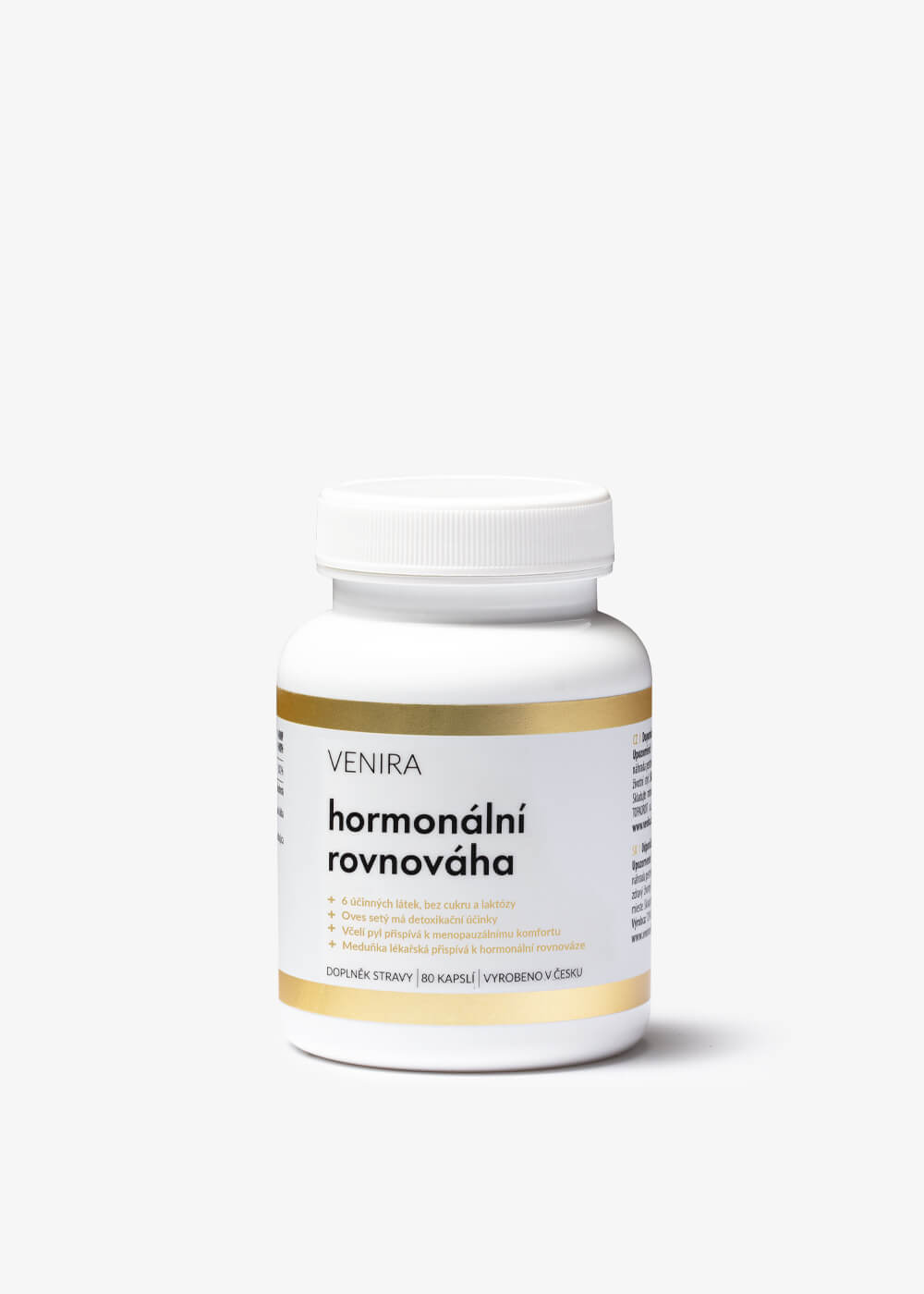 VENIRA Hormonálna rovnováha, 80 kapsúl 1 VENIRA hormonálna rovnováha