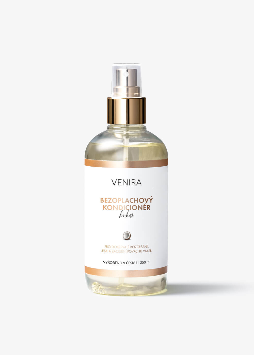 VENIRA Bezoplachový Kondicionér 250 ml - Hydratácia a Ochrana pre Vaše Vlasy 1 VENIRA bezoplachovy kondicionér
