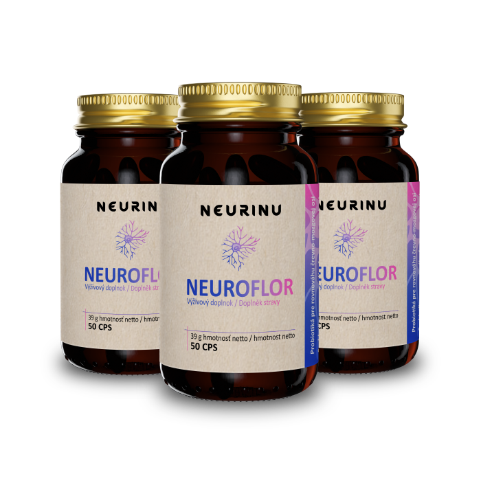 3x NEUROFLOR™ - Podpora mozgu a duševnej pohody 1 3x NEUROFLOR™