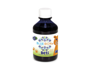 BlueIron deti 250 ml – tekuté železo s vitamínmi C a D3